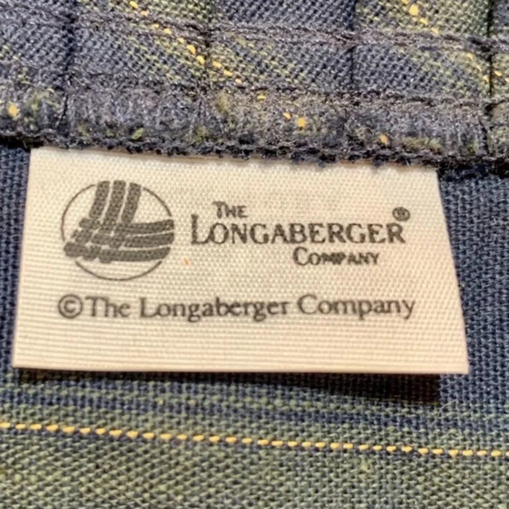 Longaberger Collectors Club Charter‎ Member Fabric Handle Gripper